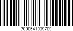 Código de barras (EAN, GTIN, SKU, ISBN): '7898641009789'