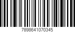 Código de barras (EAN, GTIN, SKU, ISBN): '7898641070345'
