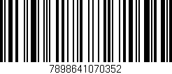 Código de barras (EAN, GTIN, SKU, ISBN): '7898641070352'