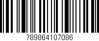 Código de barras (EAN, GTIN, SKU, ISBN): '789864107086'