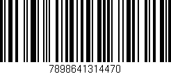 Código de barras (EAN, GTIN, SKU, ISBN): '7898641314470'