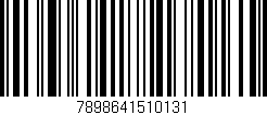 Código de barras (EAN, GTIN, SKU, ISBN): '7898641510131'