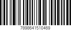 Código de barras (EAN, GTIN, SKU, ISBN): '7898641510469'