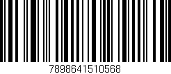 Código de barras (EAN, GTIN, SKU, ISBN): '7898641510568'