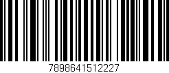 Código de barras (EAN, GTIN, SKU, ISBN): '7898641512227'