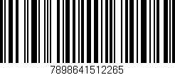 Código de barras (EAN, GTIN, SKU, ISBN): '7898641512265'