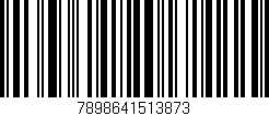 Código de barras (EAN, GTIN, SKU, ISBN): '7898641513873'