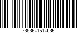 Código de barras (EAN, GTIN, SKU, ISBN): '7898641514085'