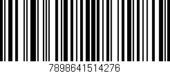 Código de barras (EAN, GTIN, SKU, ISBN): '7898641514276'