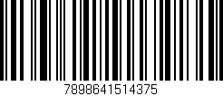 Código de barras (EAN, GTIN, SKU, ISBN): '7898641514375'