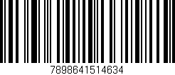 Código de barras (EAN, GTIN, SKU, ISBN): '7898641514634'