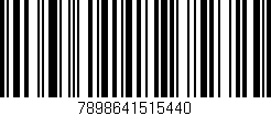 Código de barras (EAN, GTIN, SKU, ISBN): '7898641515440'