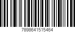 Código de barras (EAN, GTIN, SKU, ISBN): '7898641515464'