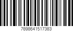 Código de barras (EAN, GTIN, SKU, ISBN): '7898641517383'