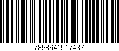 Código de barras (EAN, GTIN, SKU, ISBN): '7898641517437'