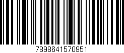 Código de barras (EAN, GTIN, SKU, ISBN): '7898641570951'