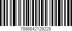Código de barras (EAN, GTIN, SKU, ISBN): '7898642128229'