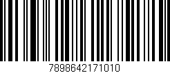 Código de barras (EAN, GTIN, SKU, ISBN): '7898642171010'