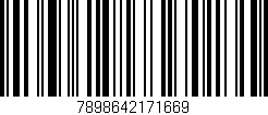 Código de barras (EAN, GTIN, SKU, ISBN): '7898642171669'