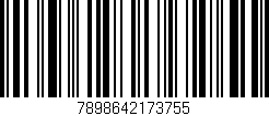 Código de barras (EAN, GTIN, SKU, ISBN): '7898642173755'