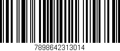 Código de barras (EAN, GTIN, SKU, ISBN): '7898642313014'