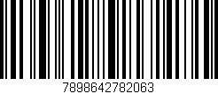 Código de barras (EAN, GTIN, SKU, ISBN): '7898642782063'