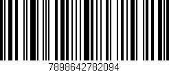 Código de barras (EAN, GTIN, SKU, ISBN): '7898642782094'