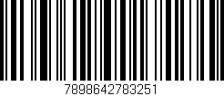 Código de barras (EAN, GTIN, SKU, ISBN): '7898642783251'