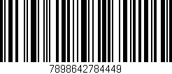 Código de barras (EAN, GTIN, SKU, ISBN): '7898642784449'