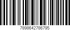 Código de barras (EAN, GTIN, SKU, ISBN): '7898642786795'