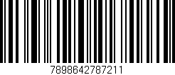 Código de barras (EAN, GTIN, SKU, ISBN): '7898642787211'