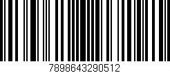 Código de barras (EAN, GTIN, SKU, ISBN): '7898643290512'