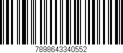 Código de barras (EAN, GTIN, SKU, ISBN): '7898643340552'