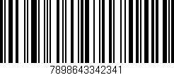 Código de barras (EAN, GTIN, SKU, ISBN): '7898643342341'