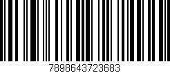 Código de barras (EAN, GTIN, SKU, ISBN): '7898643723683'