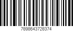 Código de barras (EAN, GTIN, SKU, ISBN): '7898643728374'