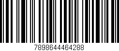 Código de barras (EAN, GTIN, SKU, ISBN): '7898644464288'
