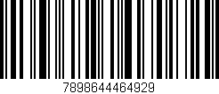 Código de barras (EAN, GTIN, SKU, ISBN): '7898644464929'