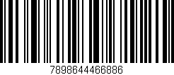 Código de barras (EAN, GTIN, SKU, ISBN): '7898644466886'