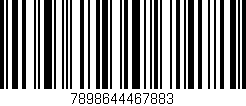 Código de barras (EAN, GTIN, SKU, ISBN): '7898644467883'