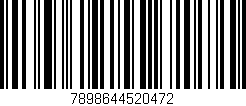 Código de barras (EAN, GTIN, SKU, ISBN): '7898644520472'