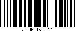 Código de barras (EAN, GTIN, SKU, ISBN): '7898644590321'