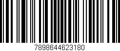 Código de barras (EAN, GTIN, SKU, ISBN): '7898644623180'