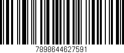 Código de barras (EAN, GTIN, SKU, ISBN): '7898644627591'