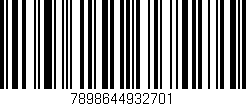 Código de barras (EAN, GTIN, SKU, ISBN): '7898644932701'