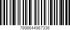 Código de barras (EAN, GTIN, SKU, ISBN): '7898644967338'