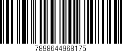 Código de barras (EAN, GTIN, SKU, ISBN): '7898644968175'