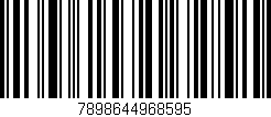 Código de barras (EAN, GTIN, SKU, ISBN): '7898644968595'