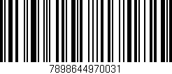 Código de barras (EAN, GTIN, SKU, ISBN): '7898644970031'