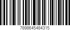 Código de barras (EAN, GTIN, SKU, ISBN): '7898645484315'